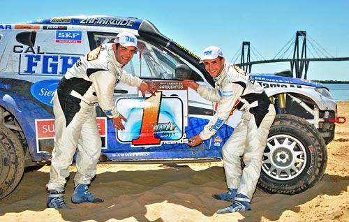 El binomio José García-Mauricio Malano campeón del Rally CrossCountry 2011.