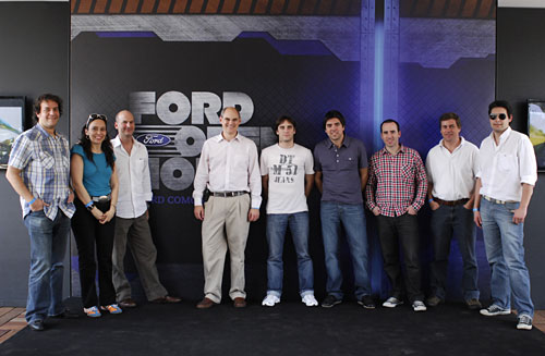 Los medios argentinos participantes del Ford Open Source en Tatuí, San Pablo