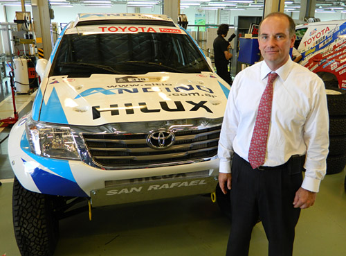 Eduardo Kronberg, Gerente de Relaciones Públicas de Toyota Argentina