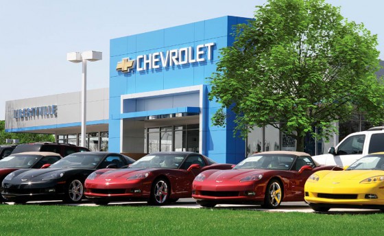 Concesionario Chevrolet en EE.UU.
