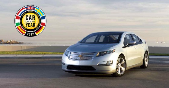 El Chevrolet Volt se quedó con el Car of the Year 2012