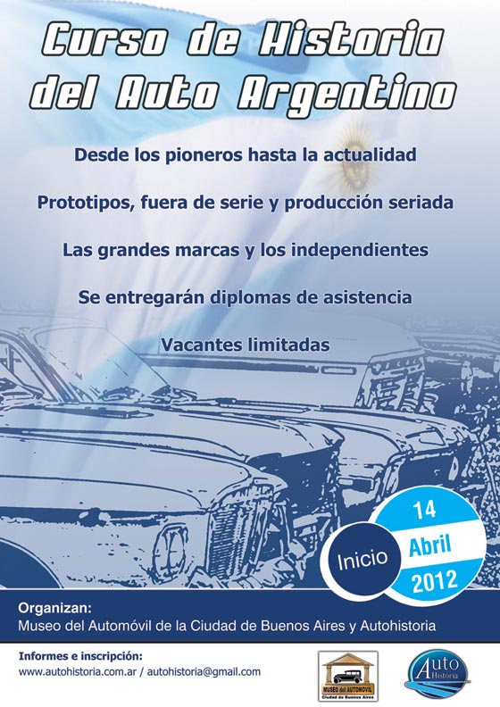 Curso de historia del auto argentino 2012