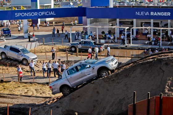 La Nueva Ford Ranger en ExpoAgro 2012.