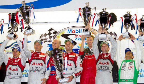 Audi logró el 1-2 en la edición 60 de Las 12 Horas de Sebring.