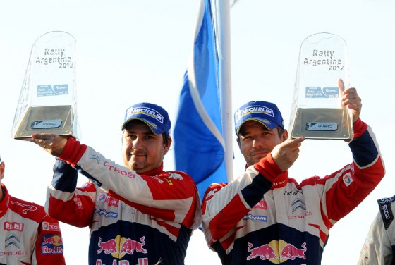 Rally Argentina 2012: Loeb lo hizo de nuevo y Citroën celebró por octava vez