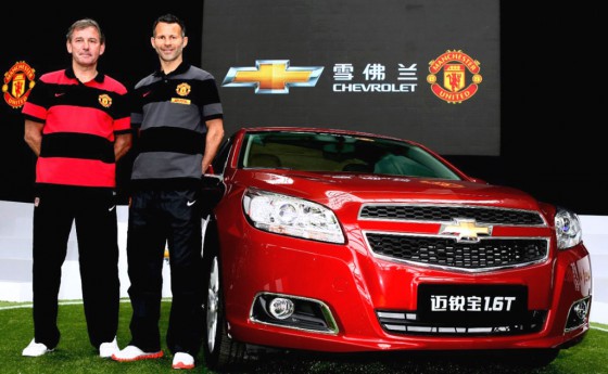 Autos y fútbol: Chevrolet se convirtió en partner del Manchester United