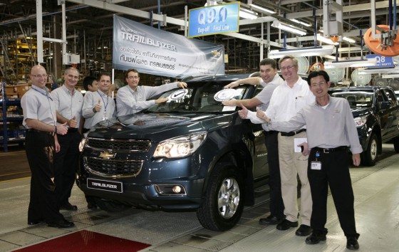 La nueva Chevrolet Blazer ya se fabrica en Tailandia