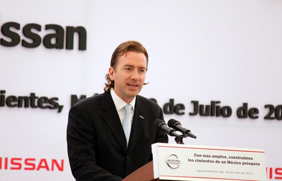 José Luis Valls, presidente y director general de Nissan Mexicana.