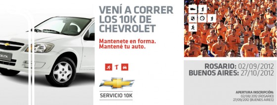 Atención Rosario: se viene una nueva Carrera de Servicio Chevrolet 10K