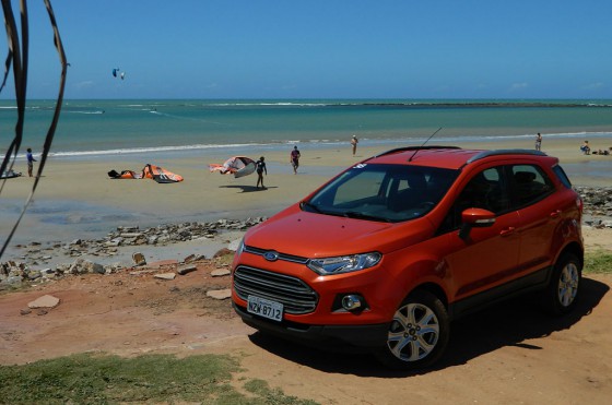 Manejamos la nueva Ford EcoSport en Brasil.
