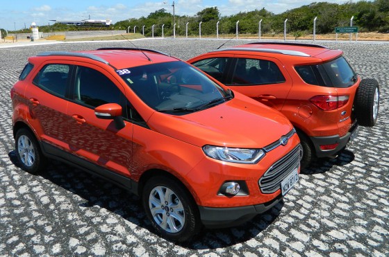 Manejamos la nueva Ford EcoSport en Brasil.