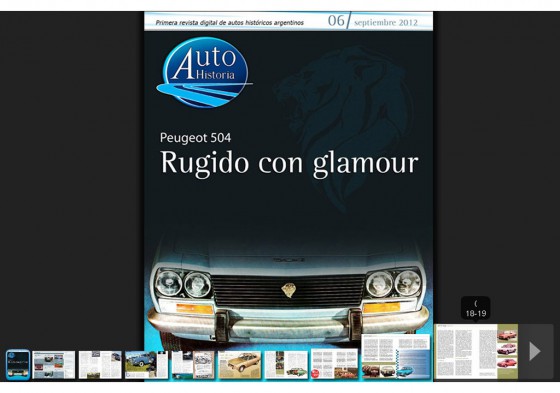 Ya está on line el número seis de Autohistoria, la revista de los autos históricos argentinos