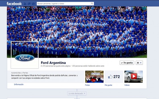 Argentina: Ford presenta su nuevo sitio web y se lanza a las redes sociales