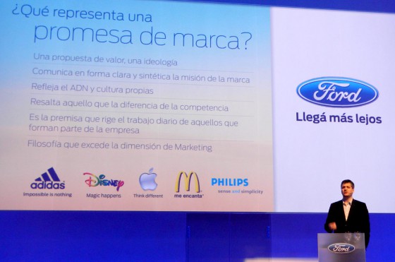 Marcelo Ramos, Gerente General de Marketing de Ford Argentina.