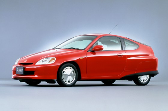Honda Insight de 1999, el primer híbrido de la marca japonesa.