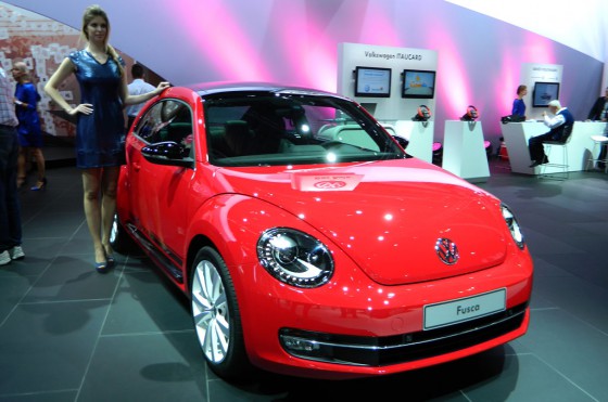 El VW Fusca (o Beetle) en en Salón de San Pablo 2012.