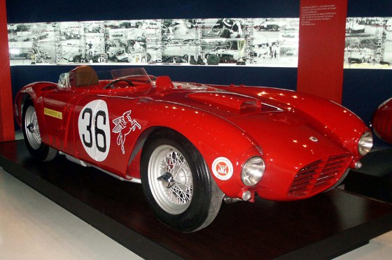 Con este Lancia D24, Fangio ganó la IV Carrera Panamericana en 1953.