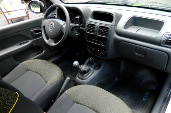 Interior del Renault Clio Mio