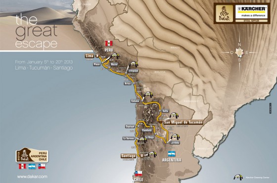 Kärcher estrenará dos nuevas hidrolavadoras en el Dakar 2013