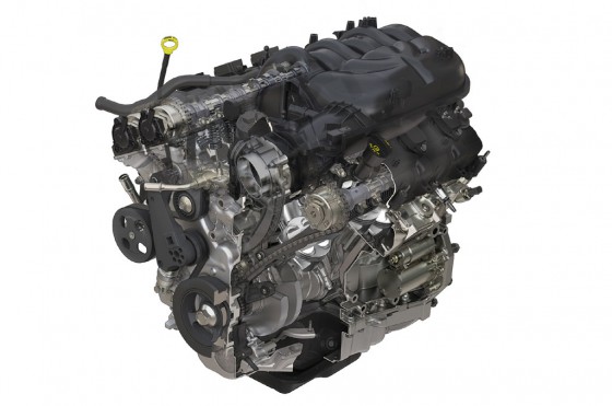 El motor V6 Pentastar de 3.6 litros con 284 hp