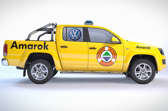 La VW Amarok será el vehículo oficial del Operativo de Seguridad en Playas