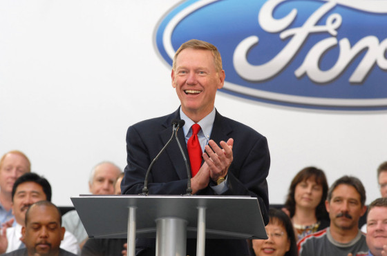 Alan Mulally, presidente y CEO de Ford.