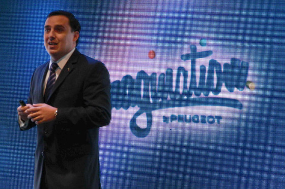 Pablo Sánchez Liste, Director de Comunicación de Peugeot Argentina, ofició de maestro de ceremonias.