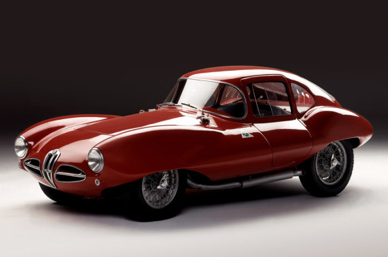 Alfa Romeo 1900 C52 "Disco Volante" de 1952.