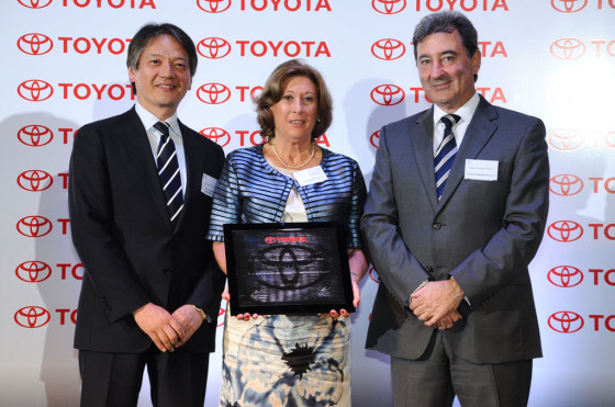 Industrias Guidi S.A. fue elegido como el mejor proveedor de 2012 por Toyota.