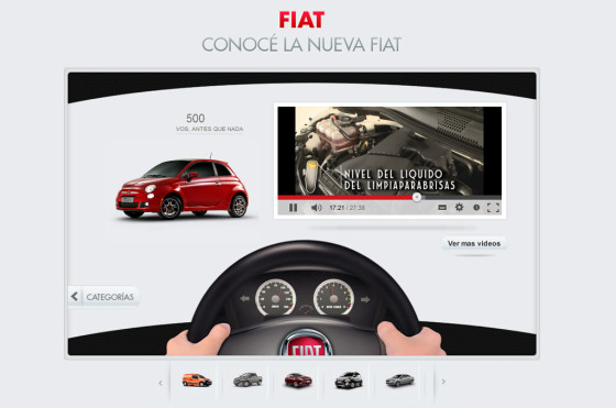 Argentina: Fiat lanzó su nuevo canal oficial en YouTube