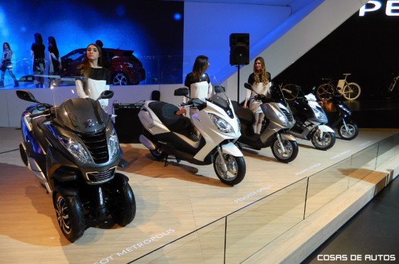 Las motos de Peugeot