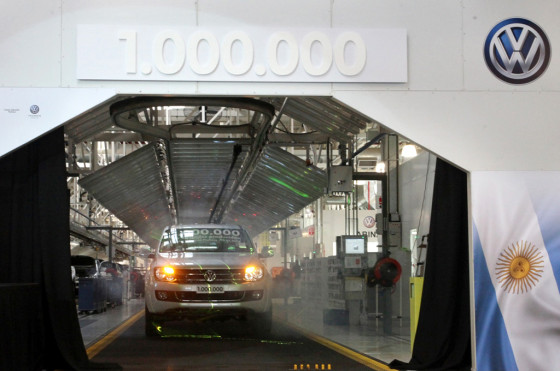 VW Argentina produjo un millón de vehículos en Pacheco