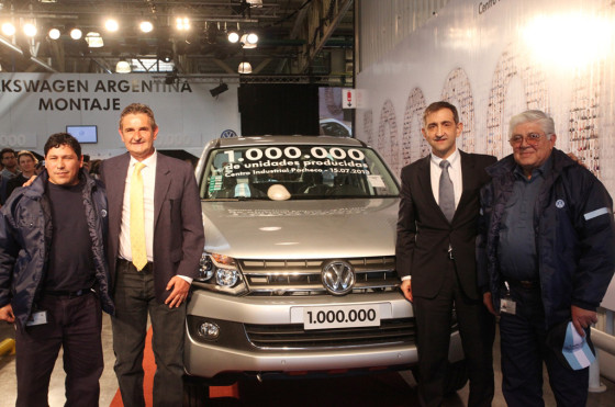 VW Argentina produjo un millón de vehículos en Pacheco