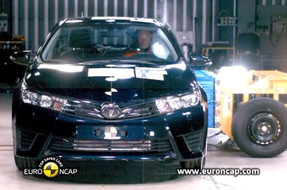 El Nuevo Toyota Corolla alcanzó las cinco estrellas en los test de Euro NCAP