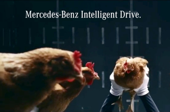Los gallos de Mercedes-Benz 