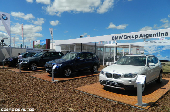 Stand de BMW en ExpoAgro 2013
