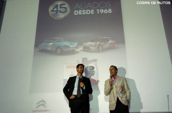 Citroën y Total festejaron su alianza en Boca