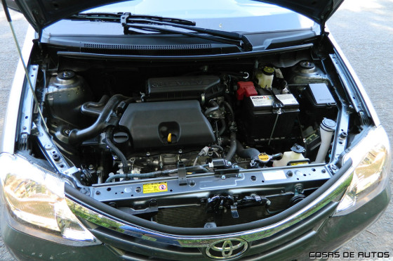 Test del Toyota Etios - Foto: Cosas de Autos