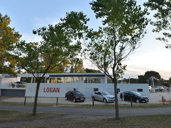 Stand de Renault en Pinamar 2014