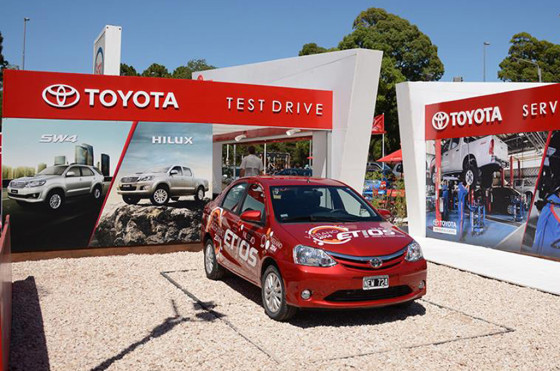 Verano 2014: Toyota está en Pinamar, Mar del Plata y Carlos Paz