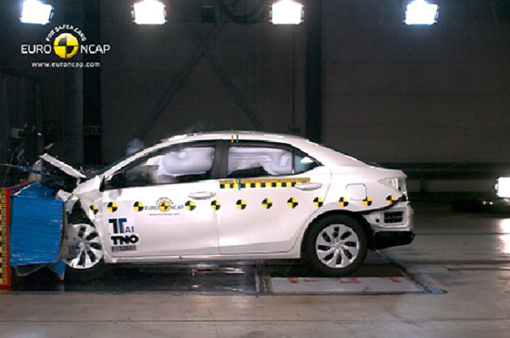 Nuevo Corolla en los test de EuroNCAP