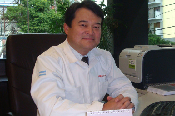 Sr. Hideki Kamiyama, presidente de Honda Argentina