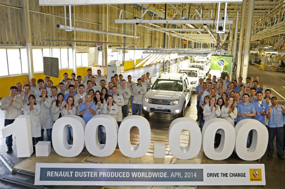 Renault Duster unidad un millón