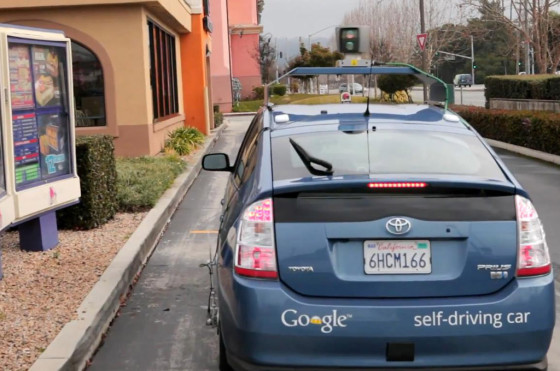 Prius con el desarrollo Google Self Driving 