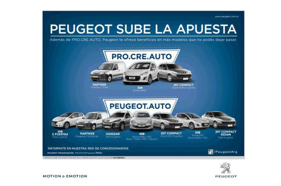 Peugeot entregó los primeros autos vendidos a través de ProCreAuto