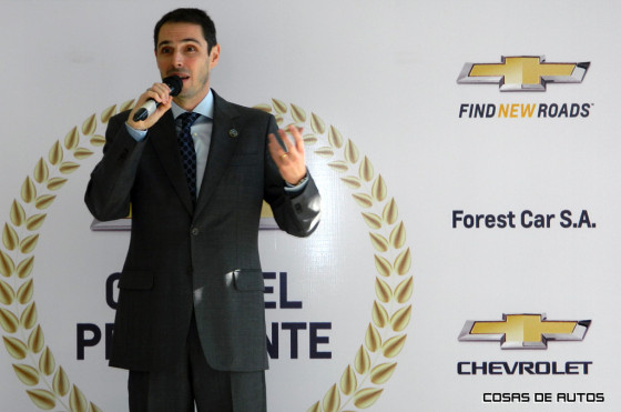 Adrián Díaz, titular de Forest Car, concesionario Chevrolet.