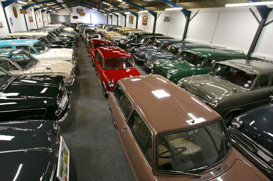 La colección de autos de Hull