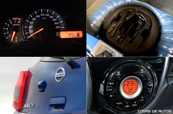 Test del Nissan March - Foto: Cosas de Autos