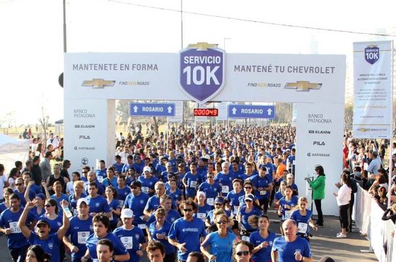 El "10K Servicio Chevrolet" se corre en Rosario por cuarto ao consecutivo