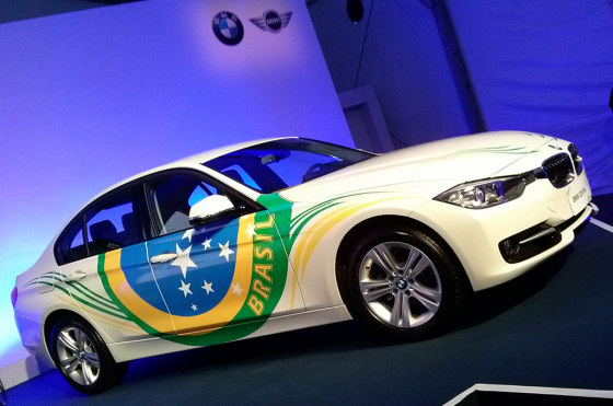 Salió de la línea el primer BMW fabricado en Brasil